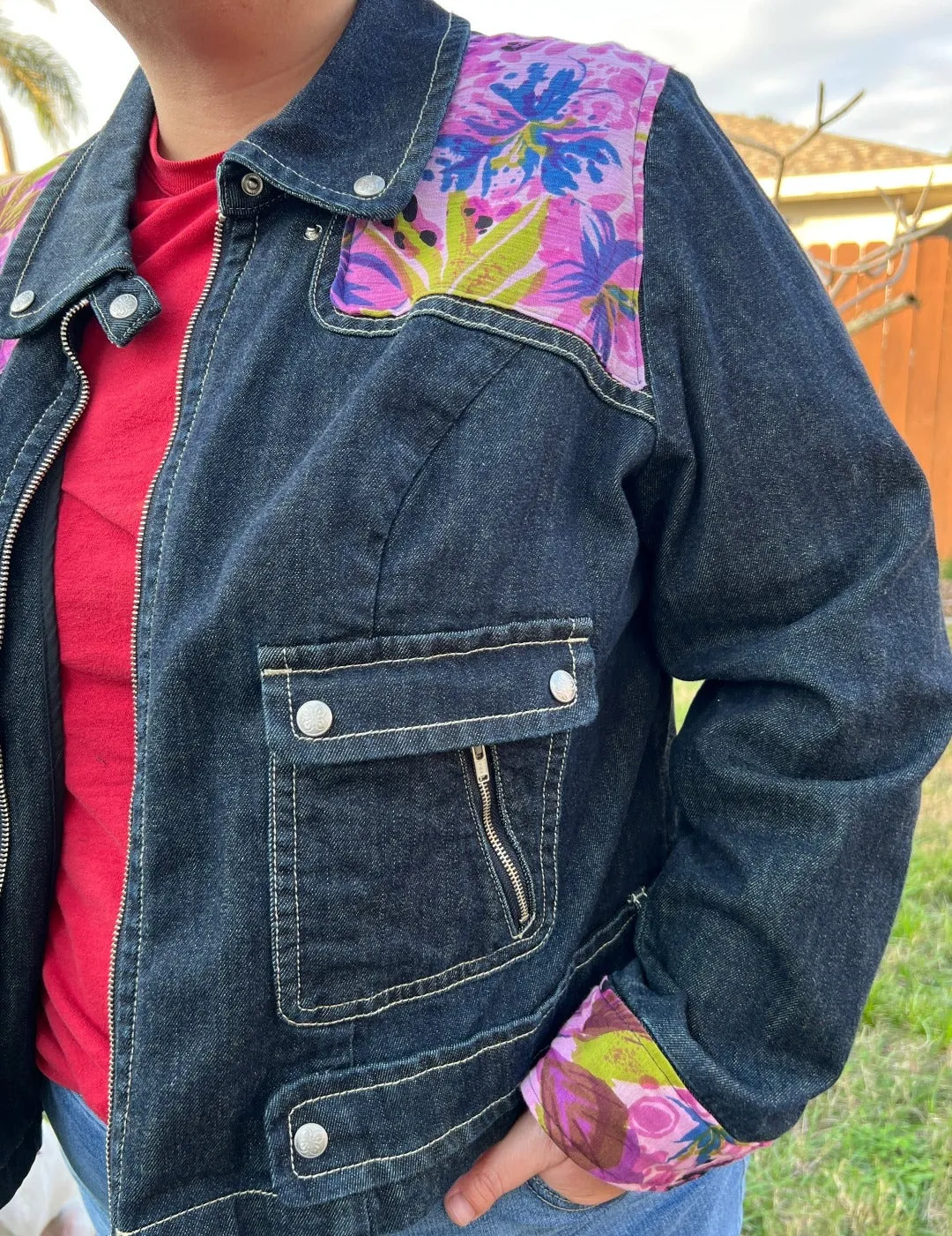 064 Denim Jacket  (XXL)
