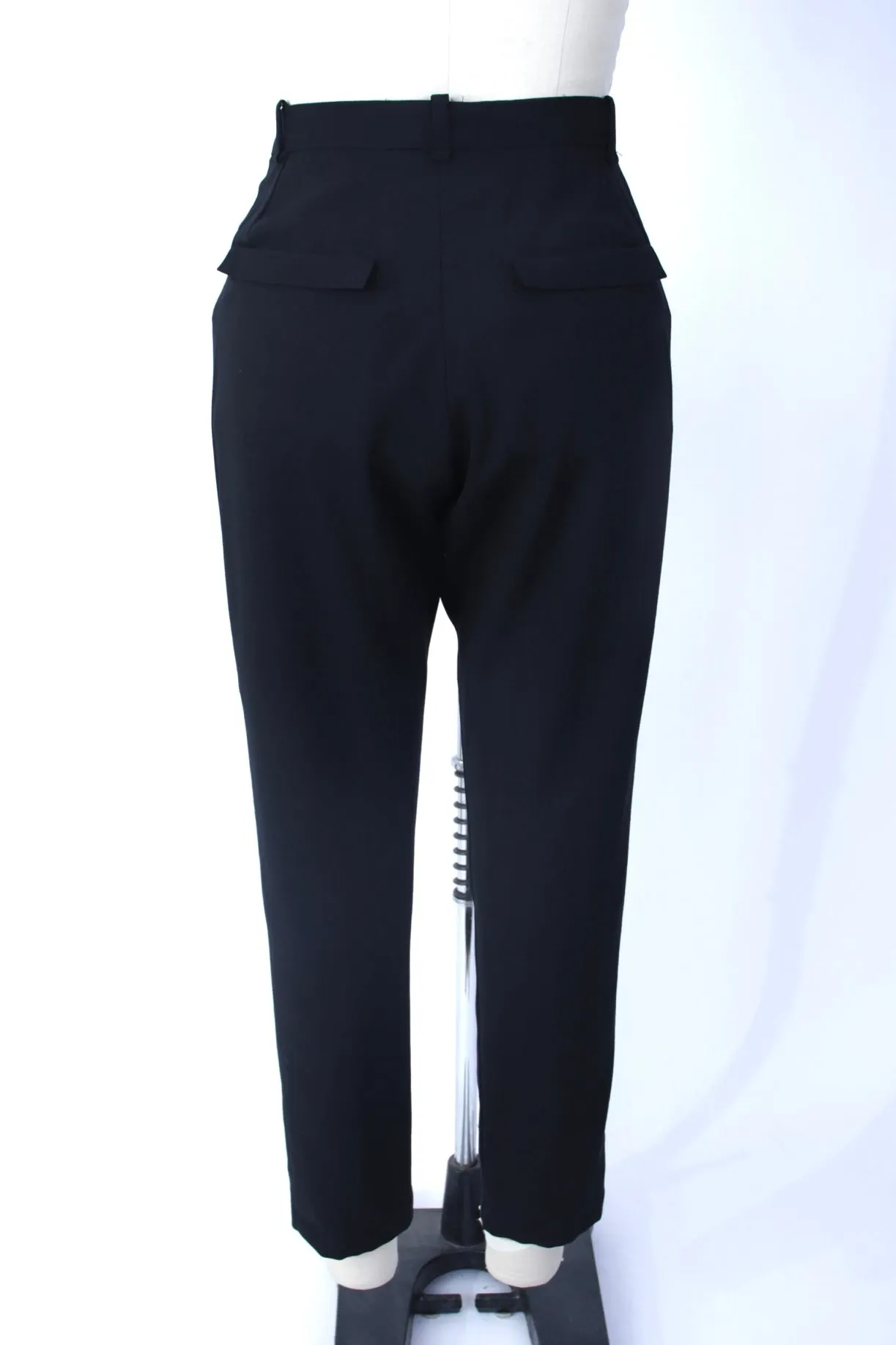 1990s Yohji Yamamoto Wool Asymmetrical Pantsuit