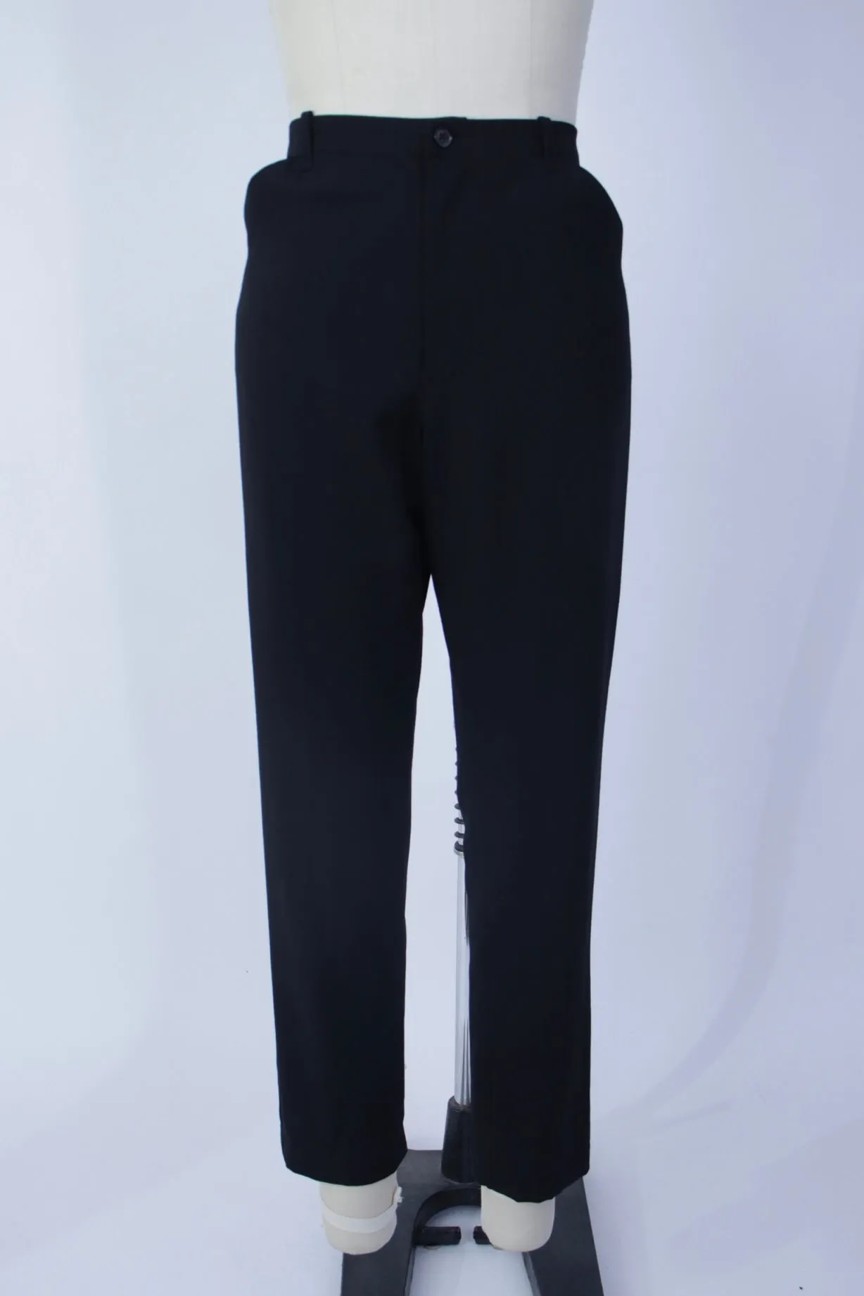 1990s Yohji Yamamoto Wool Asymmetrical Pantsuit