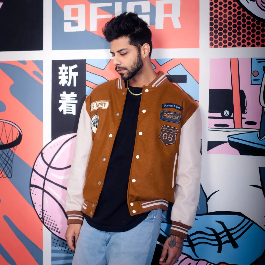 9FIGR VARSITY JACKET