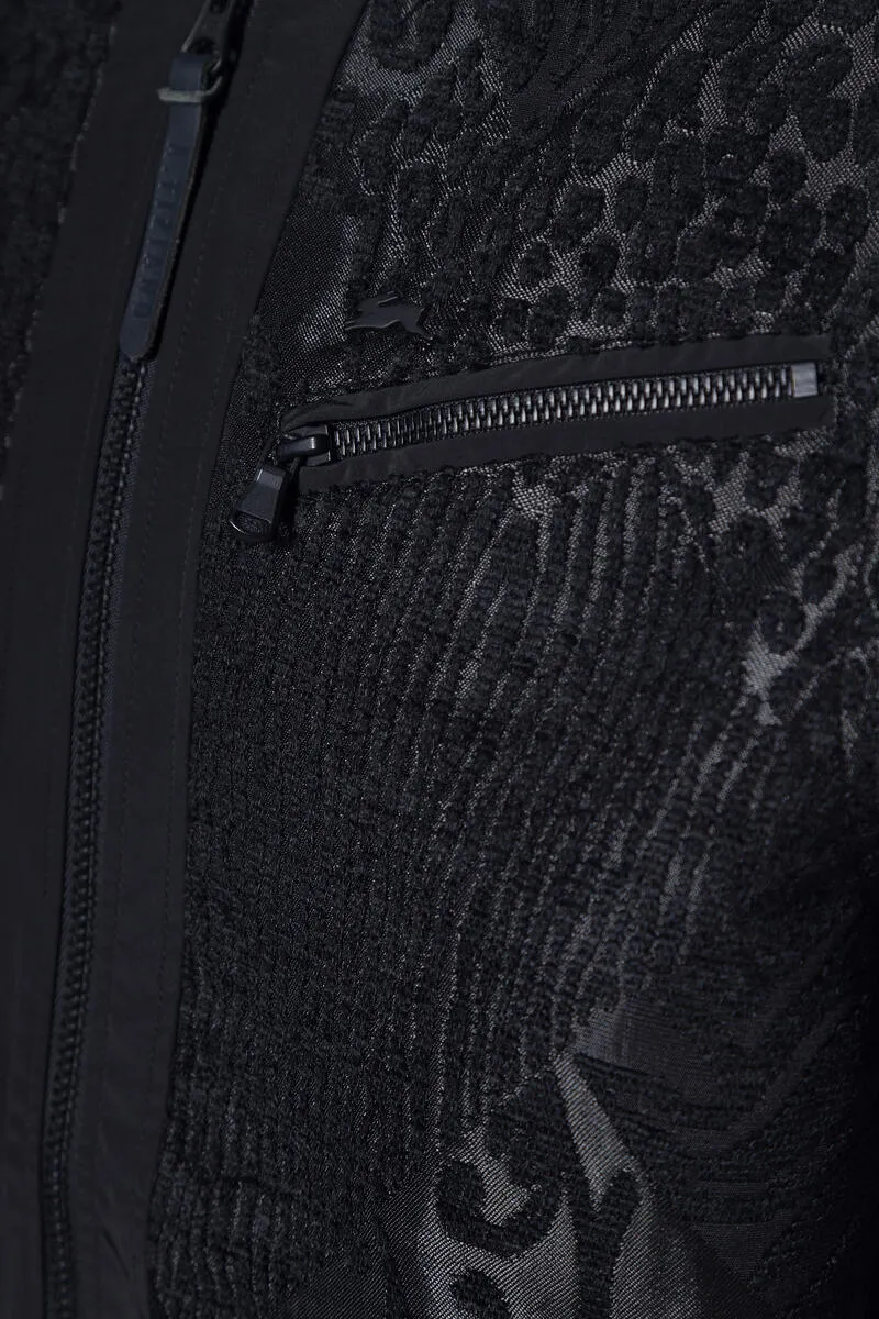 A TIZIANO ADONIS| WOVEN FANCY JACKET (CAVIAR)