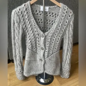 Allude chunky knit cardigan