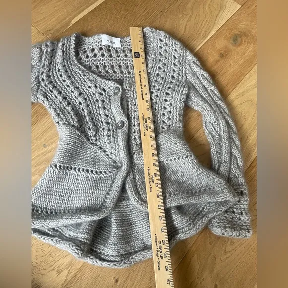Allude chunky knit cardigan