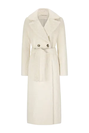 Alpaca Belted Coat