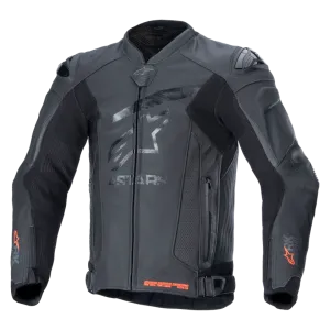 Alpinestars - GP Plus R V4 Black/Black Rideknit Leather Jacket