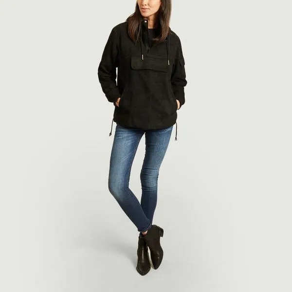 ANCHOR ANORAK SUEDE
