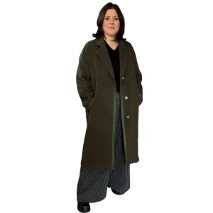 Annette Gortz Khaki Wool Coat - 10/12/14