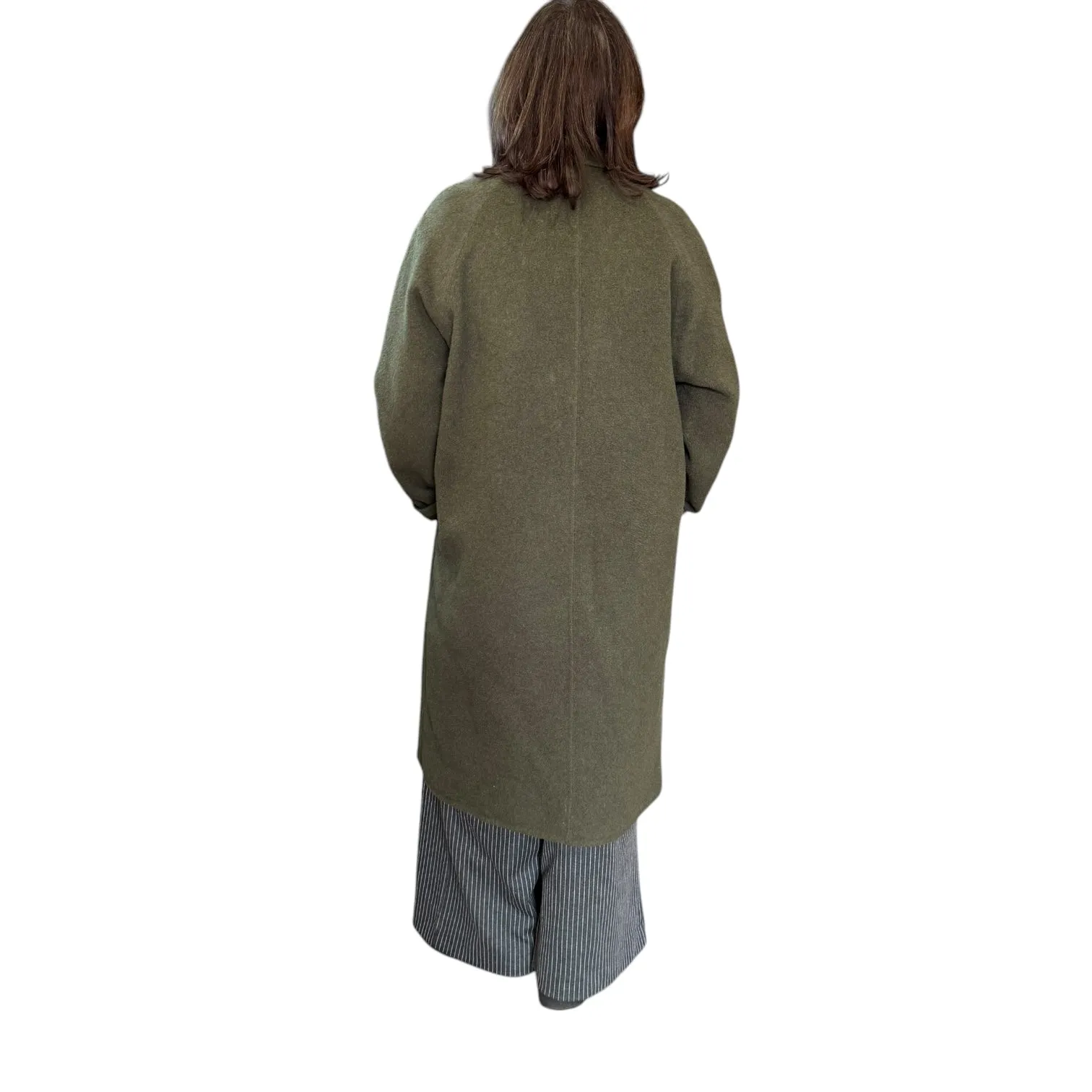 Annette Gortz Khaki Wool Coat - 10/12/14
