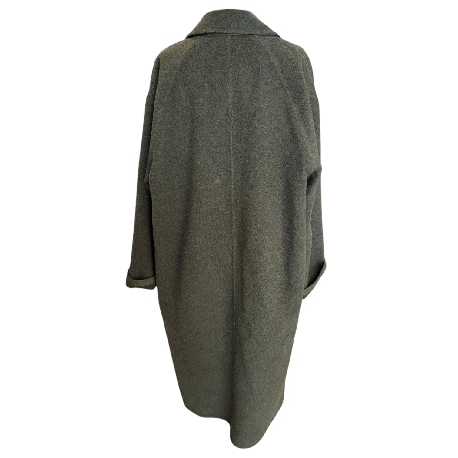 Annette Gortz Khaki Wool Coat - 10/12/14