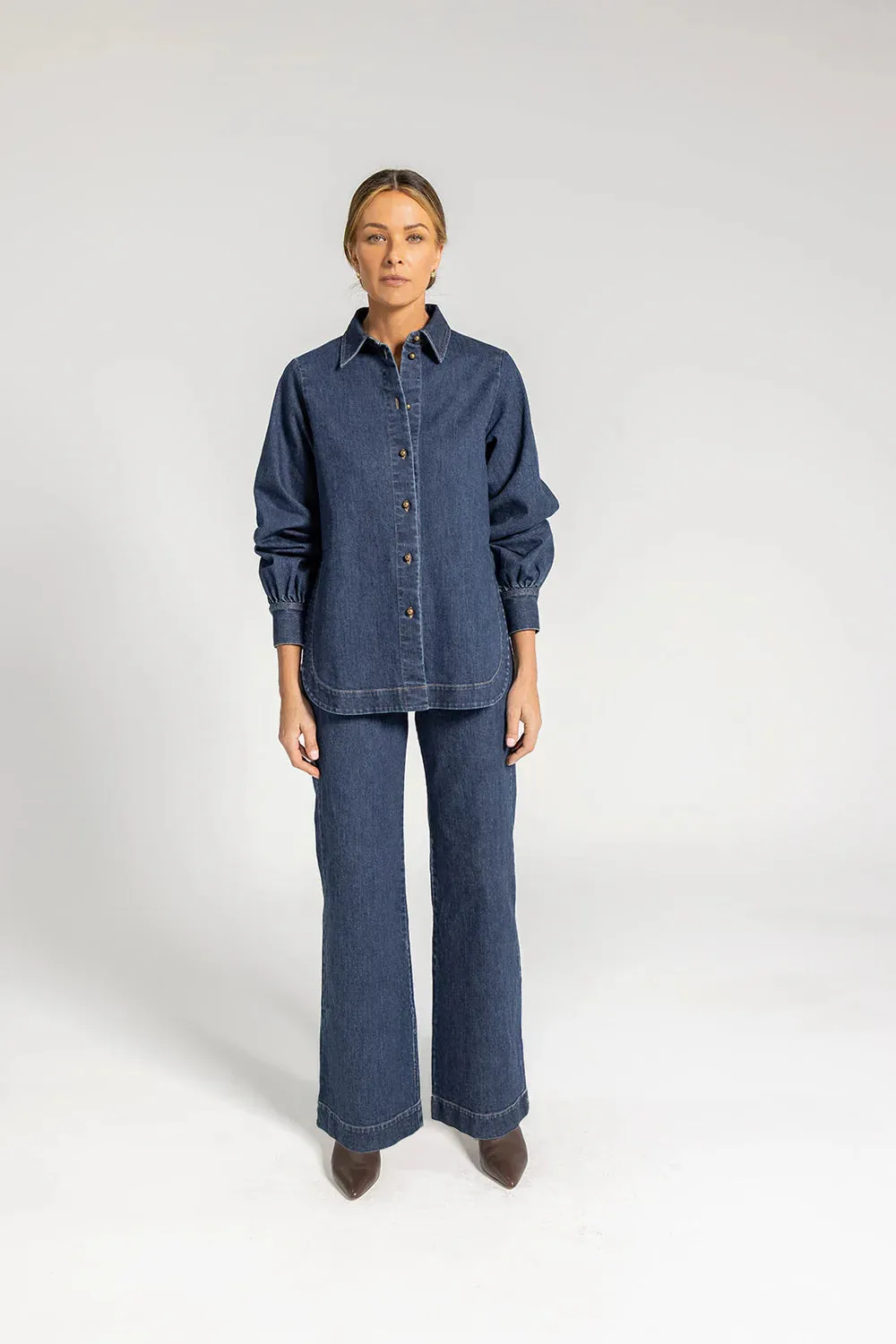 ARYELE - Isla Denim Shacket