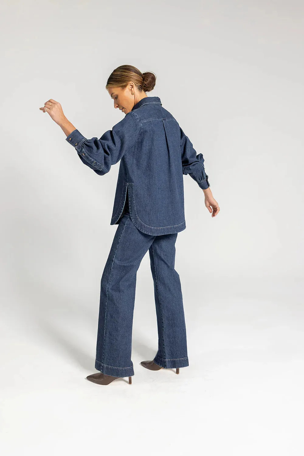 ARYELE - Isla Denim Shacket