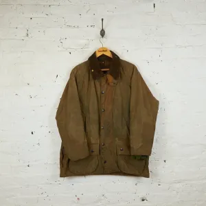 Barbour Beaufort Wax Jacket - Brown - XL
