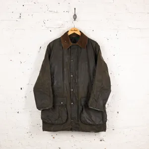 Barbour Northumbria Wax Jacket - Green - L