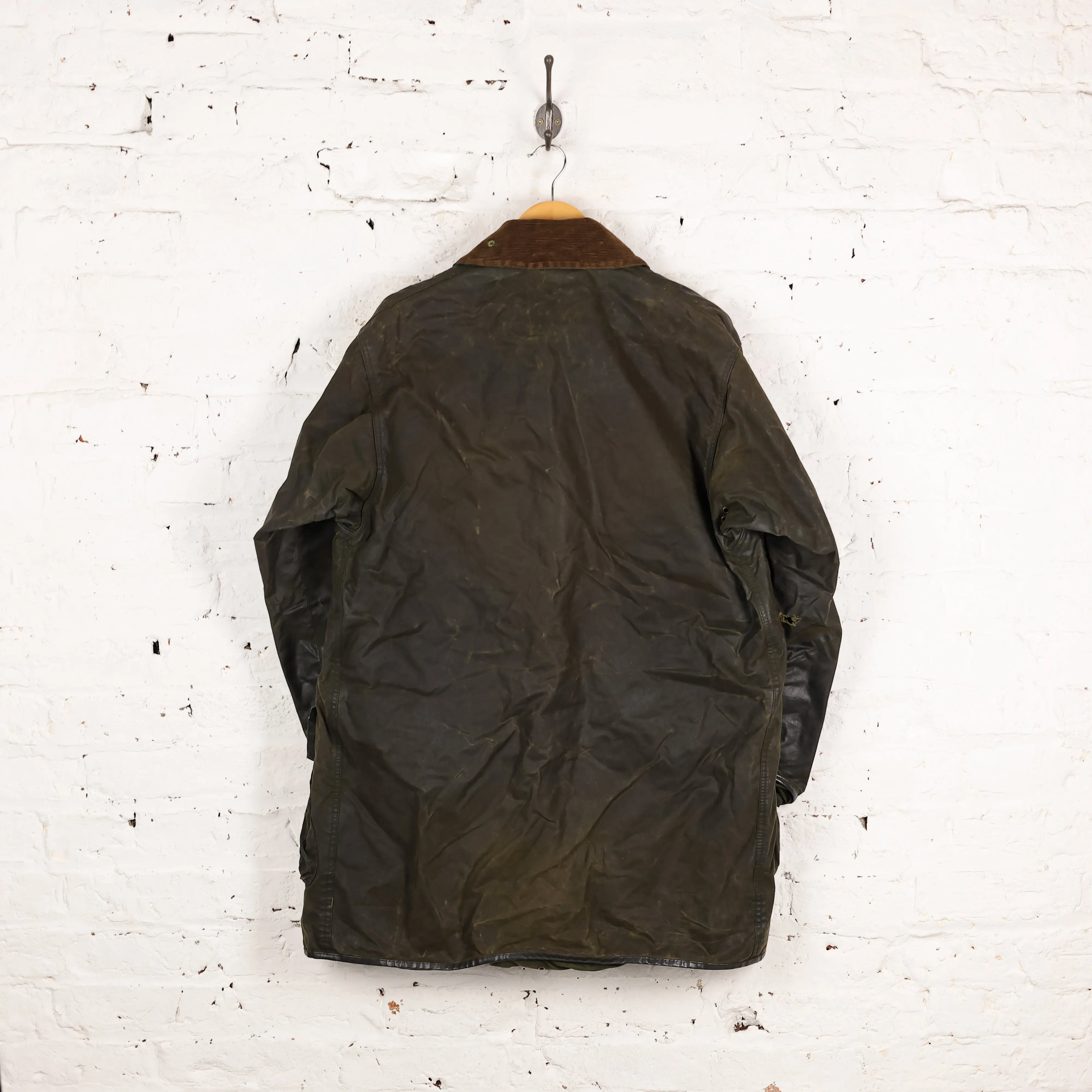 Barbour Northumbria Wax Jacket - Green - L