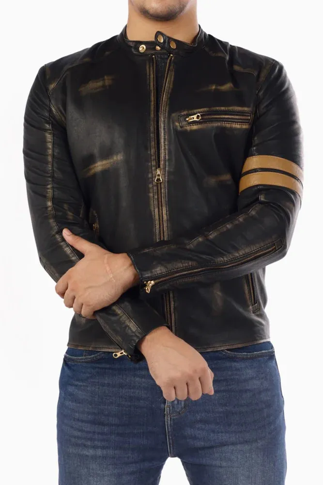 Biker Jackets Genuine Lambskin Leather