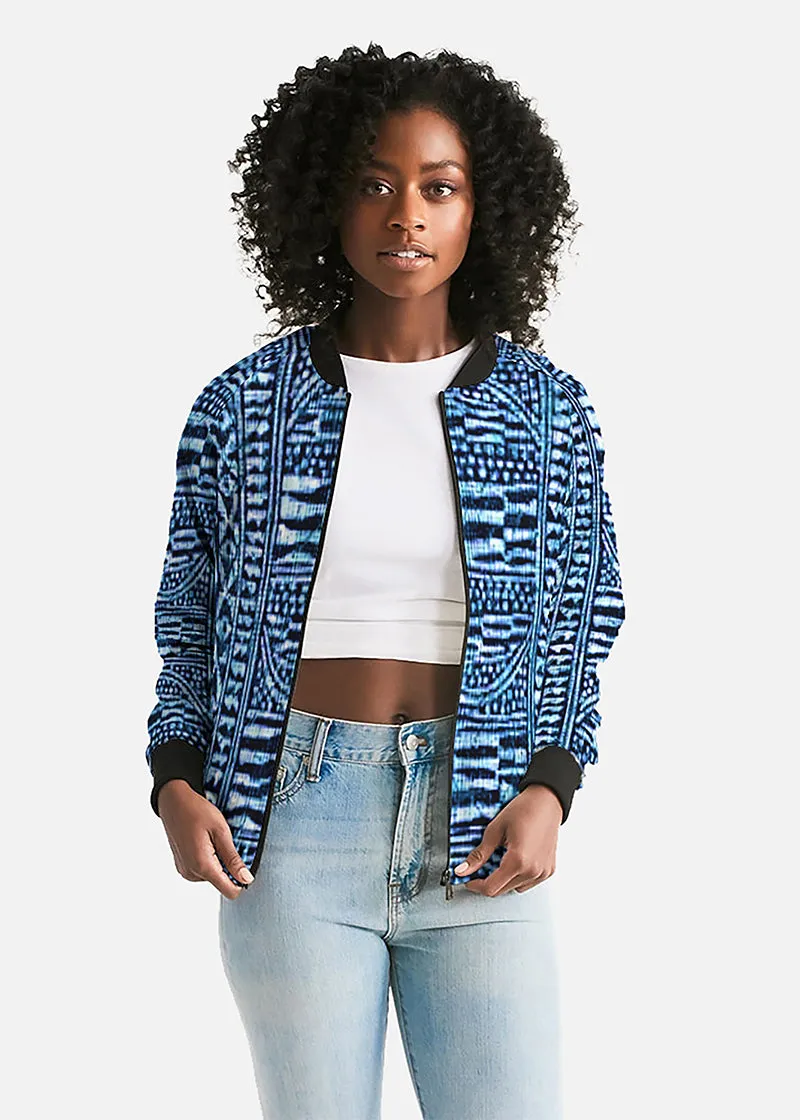 Binta African Print Women's Bomber Jacket