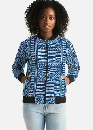 Binta African Print Women's Bomber Jacket