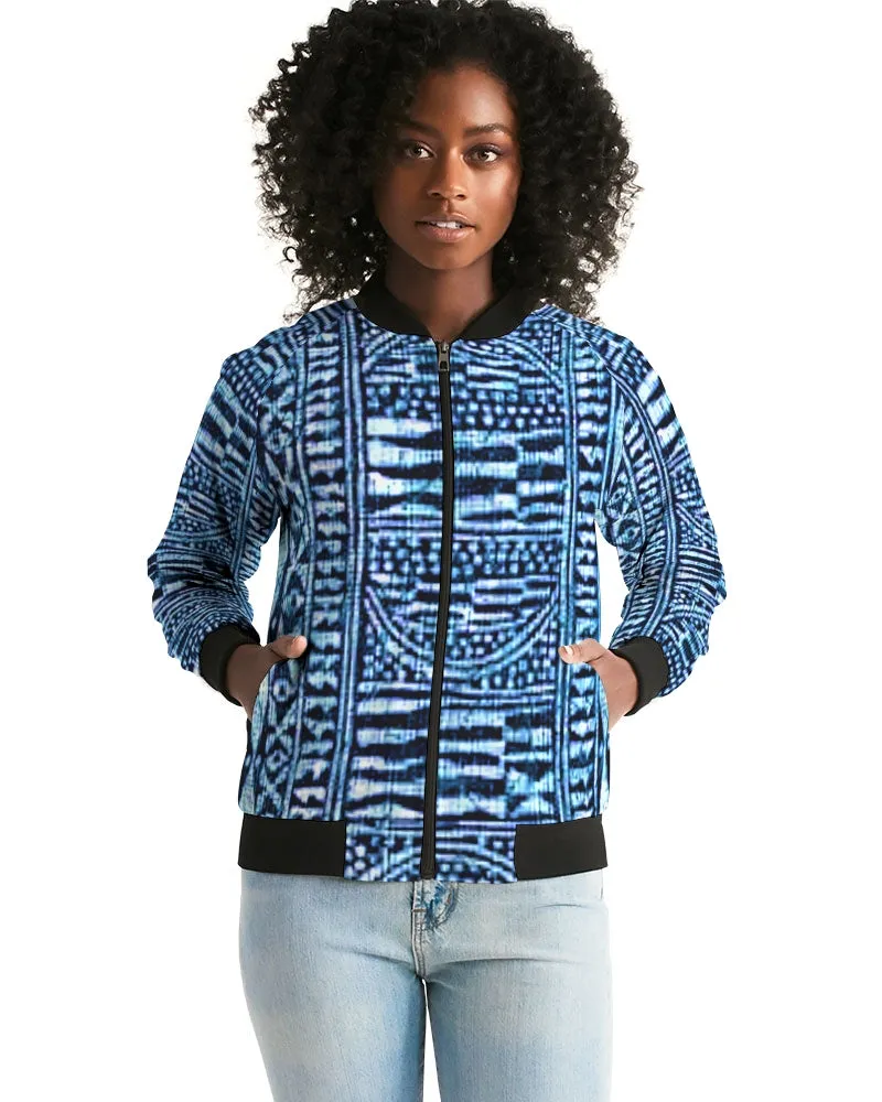 Binta African Print Women's Bomber Jacket