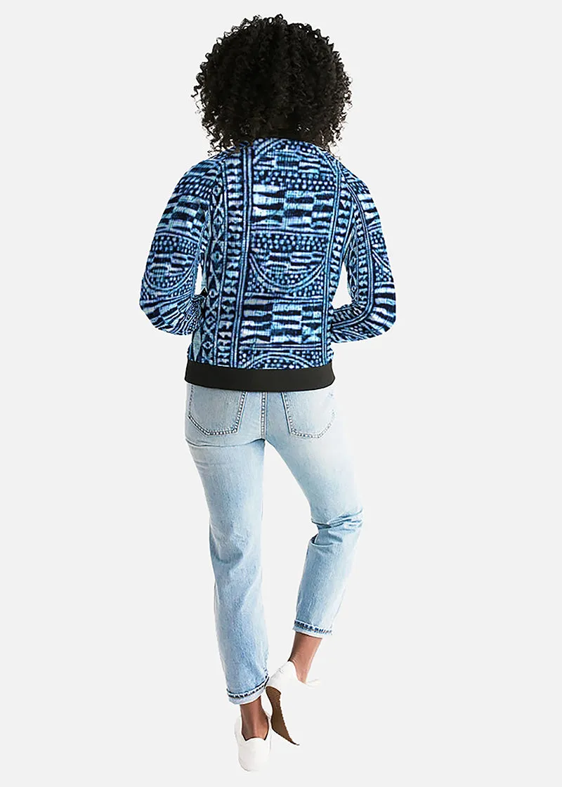 Binta African Print Women's Bomber Jacket