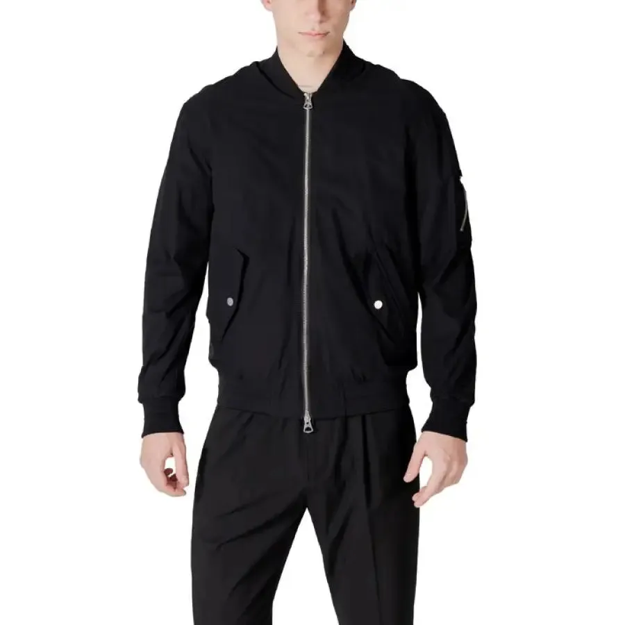 Black Bomber Jacket