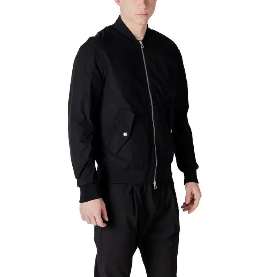 Black Bomber Jacket