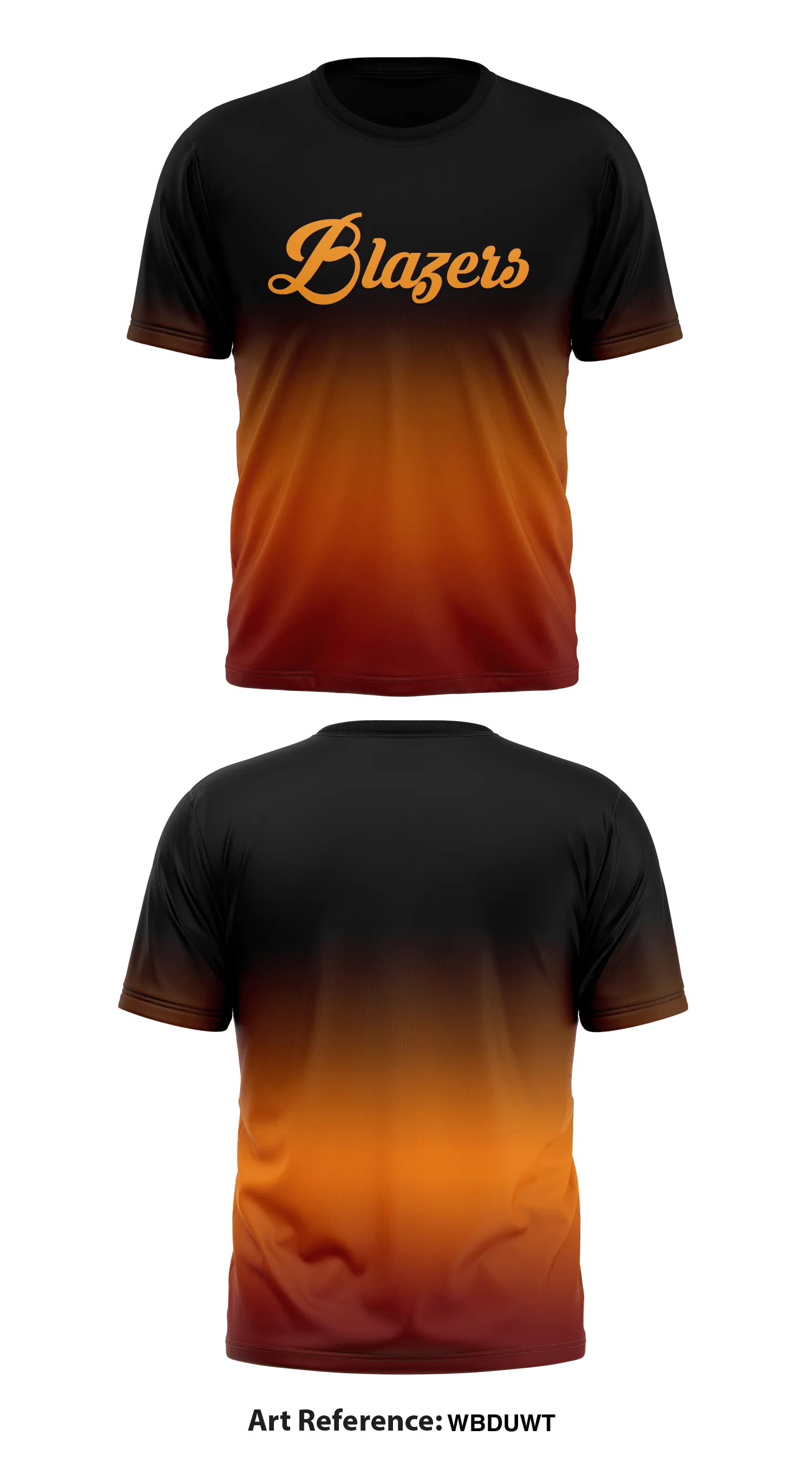 Blazers Store 1 Core Men's SS Performance Tee - wbduWT