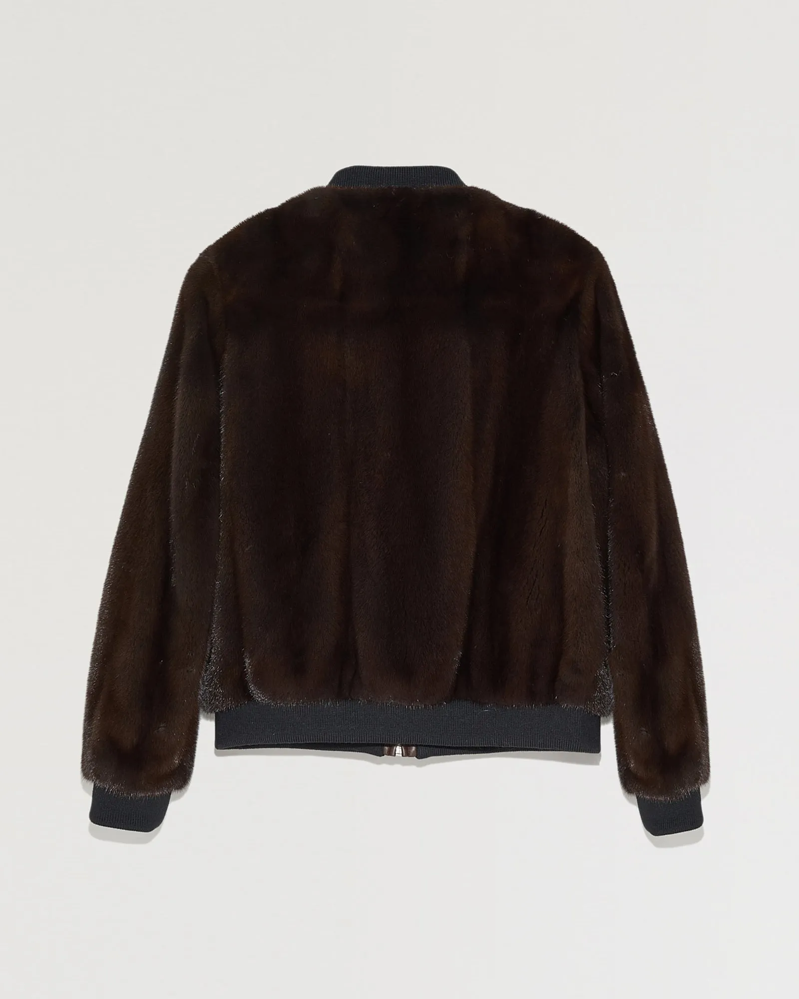 Bombers short mink fur jacket