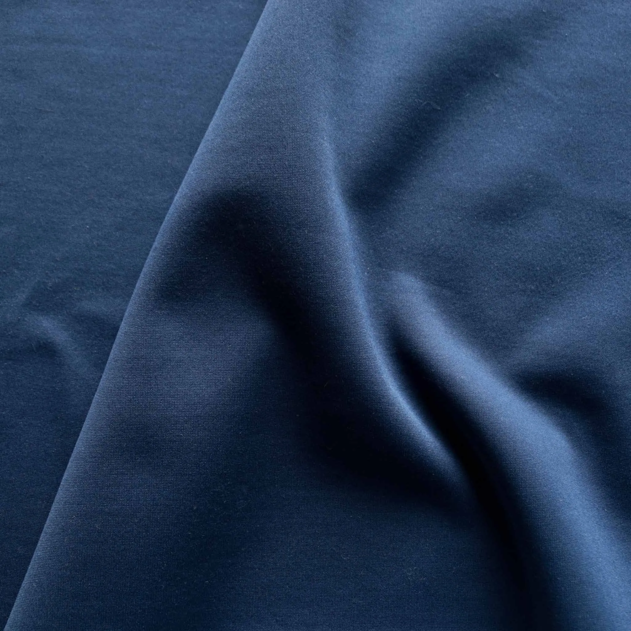 Bonded Wool Jersey Fabric - Grey