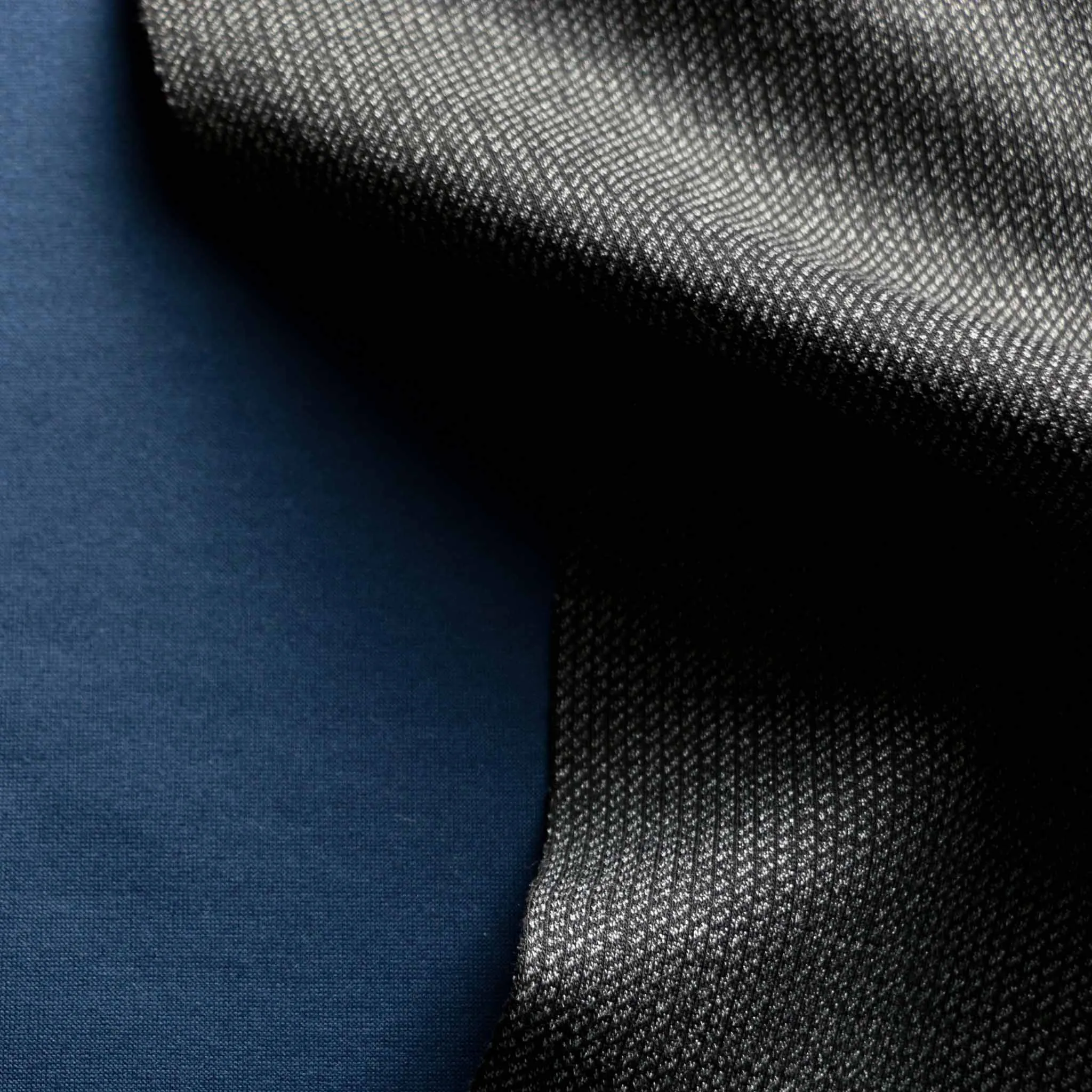 Bonded Wool Jersey Fabric - Grey
