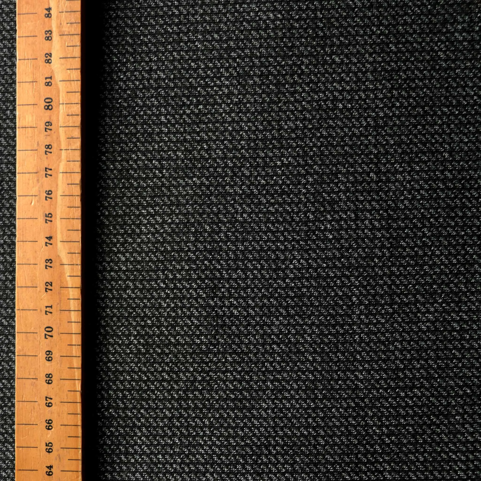 Bonded Wool Jersey Fabric - Grey
