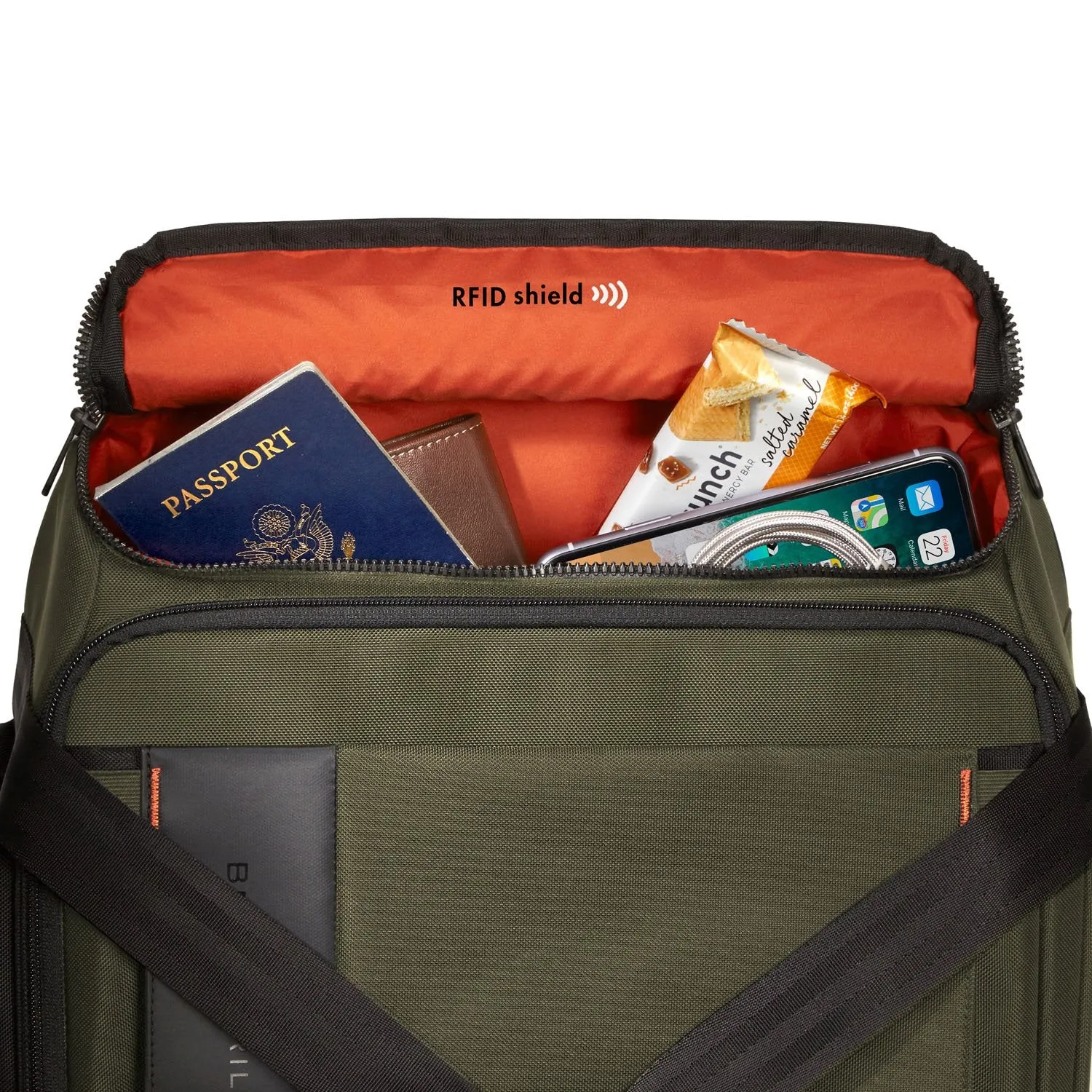 Briggs & Riley ZDX 21" Carry-on 2-Wheel Duffle - Hunter Green