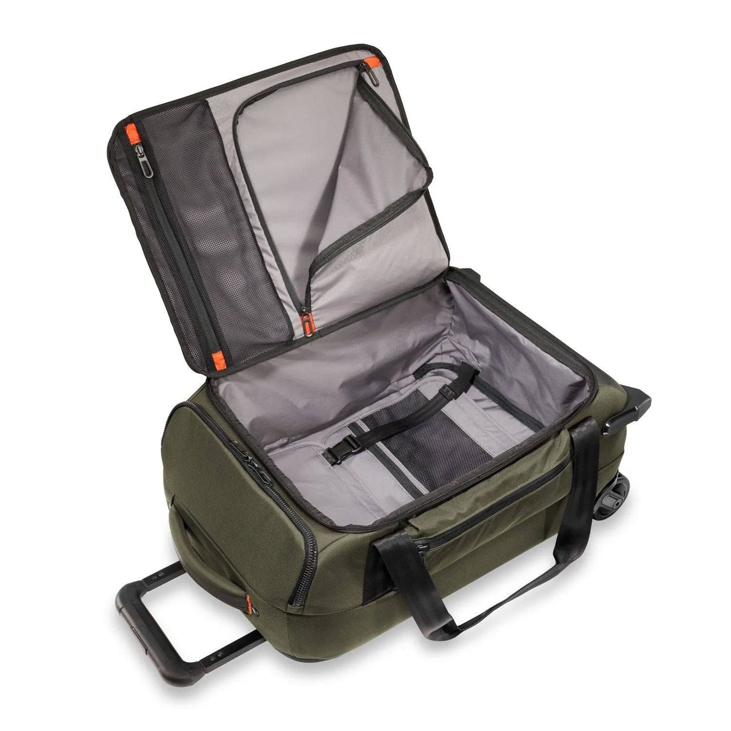 Briggs & Riley ZDX 21" Carry-on 2-Wheel Duffle - Hunter Green
