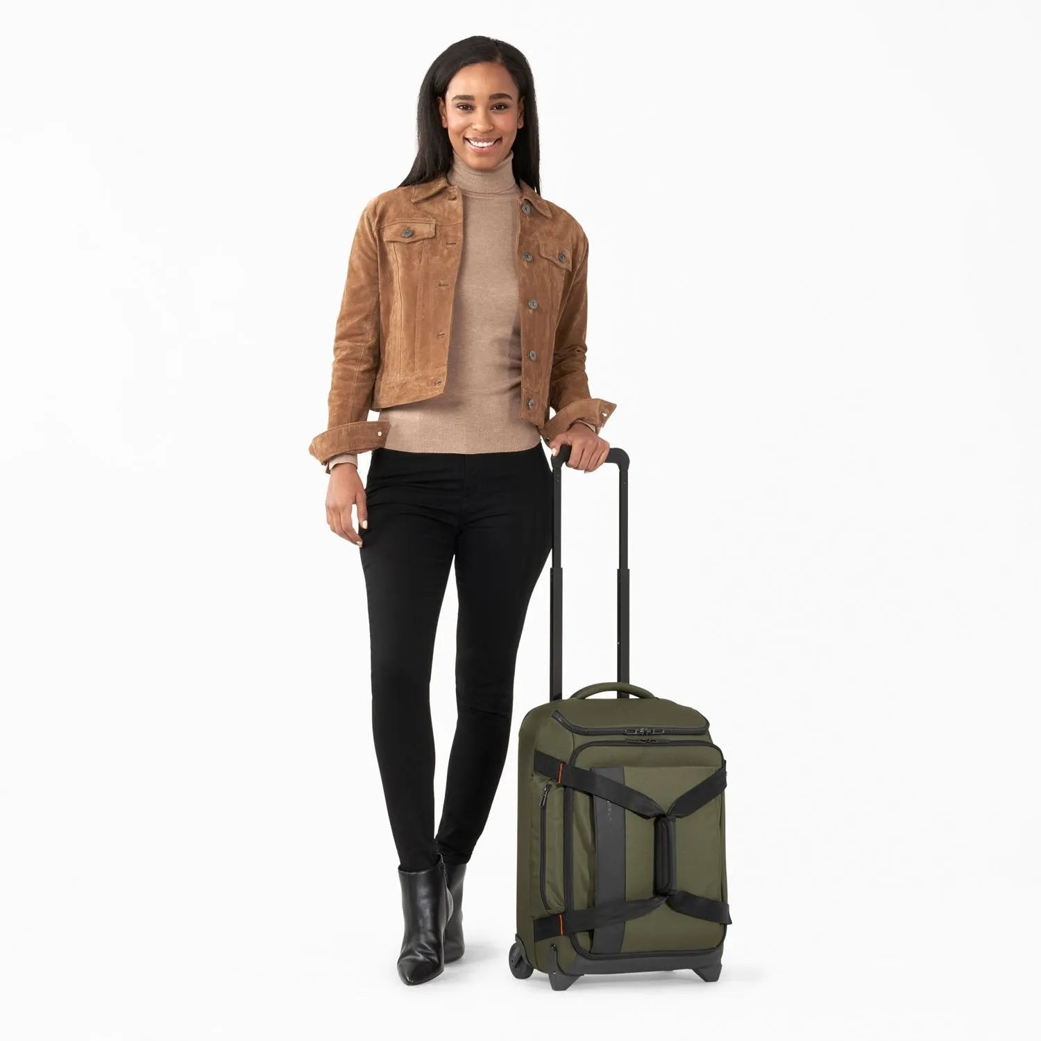 Briggs & Riley ZDX 21" Carry-on 2-Wheel Duffle - Hunter Green