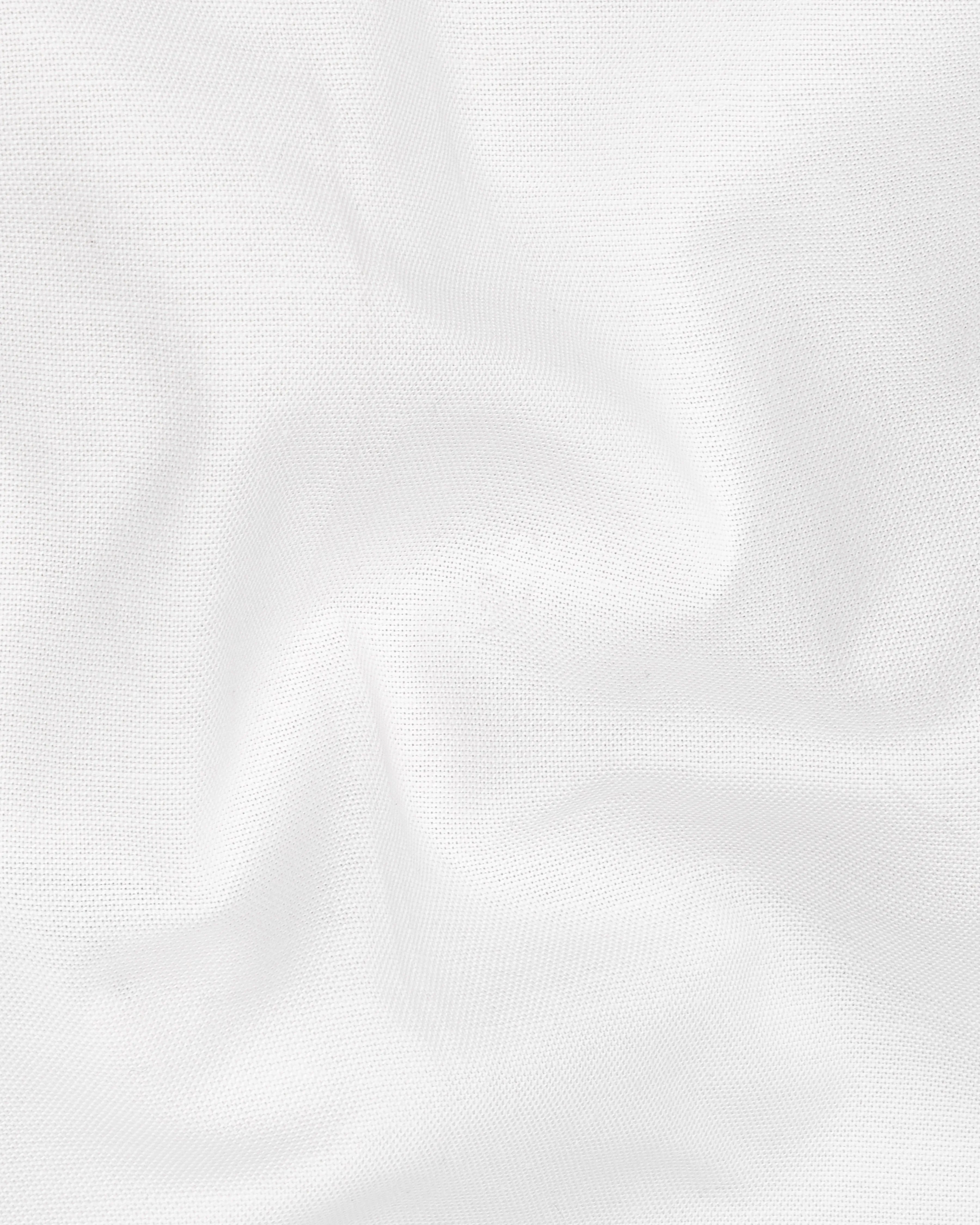 Bright White Luxurious Linen Double Breasted Sports Blazer