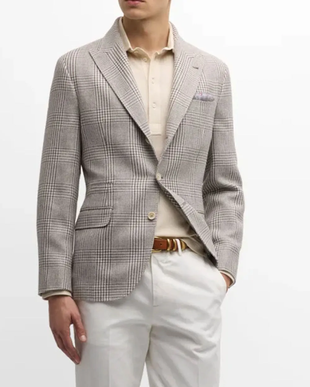 Brown Glen Plaid Sportcoat