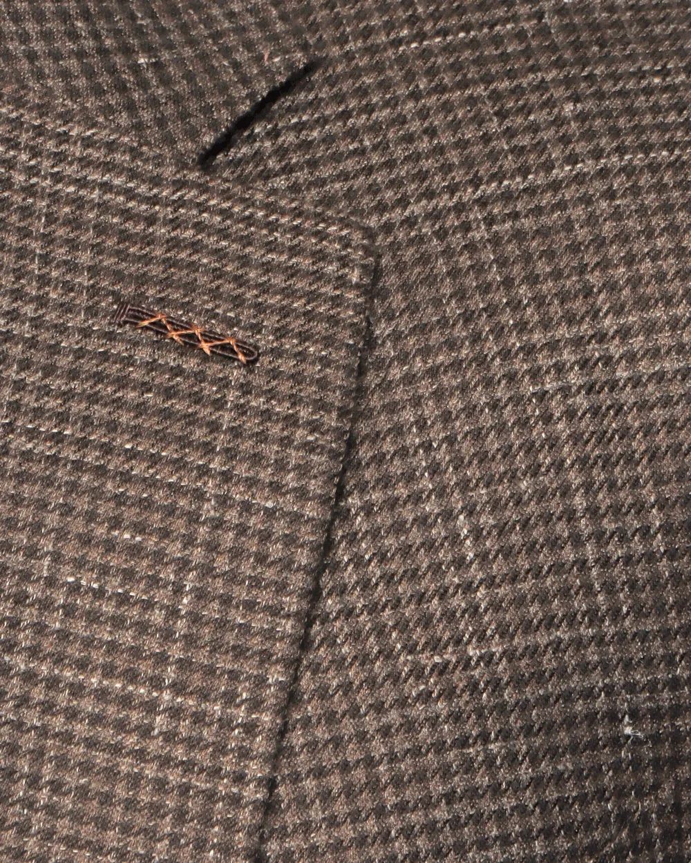 Brown Micro Houndstooth Sportcoat