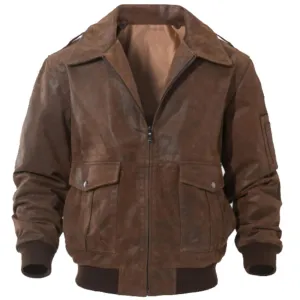 Brown Nomad Bomber Jacket