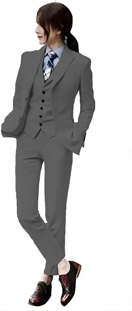 Business Office Lady Blazer Jacket Vest - Women