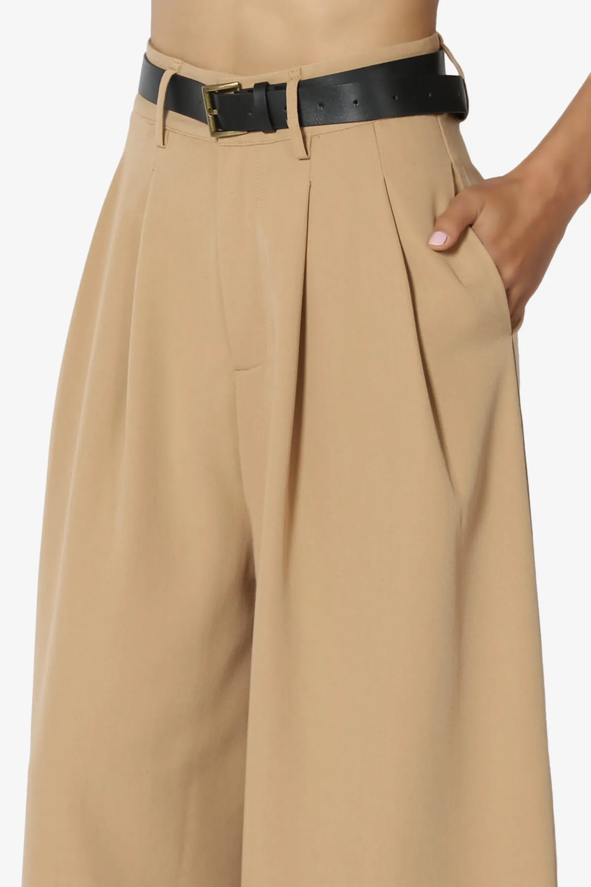 Caden High Waisted Wide Leg Trousers