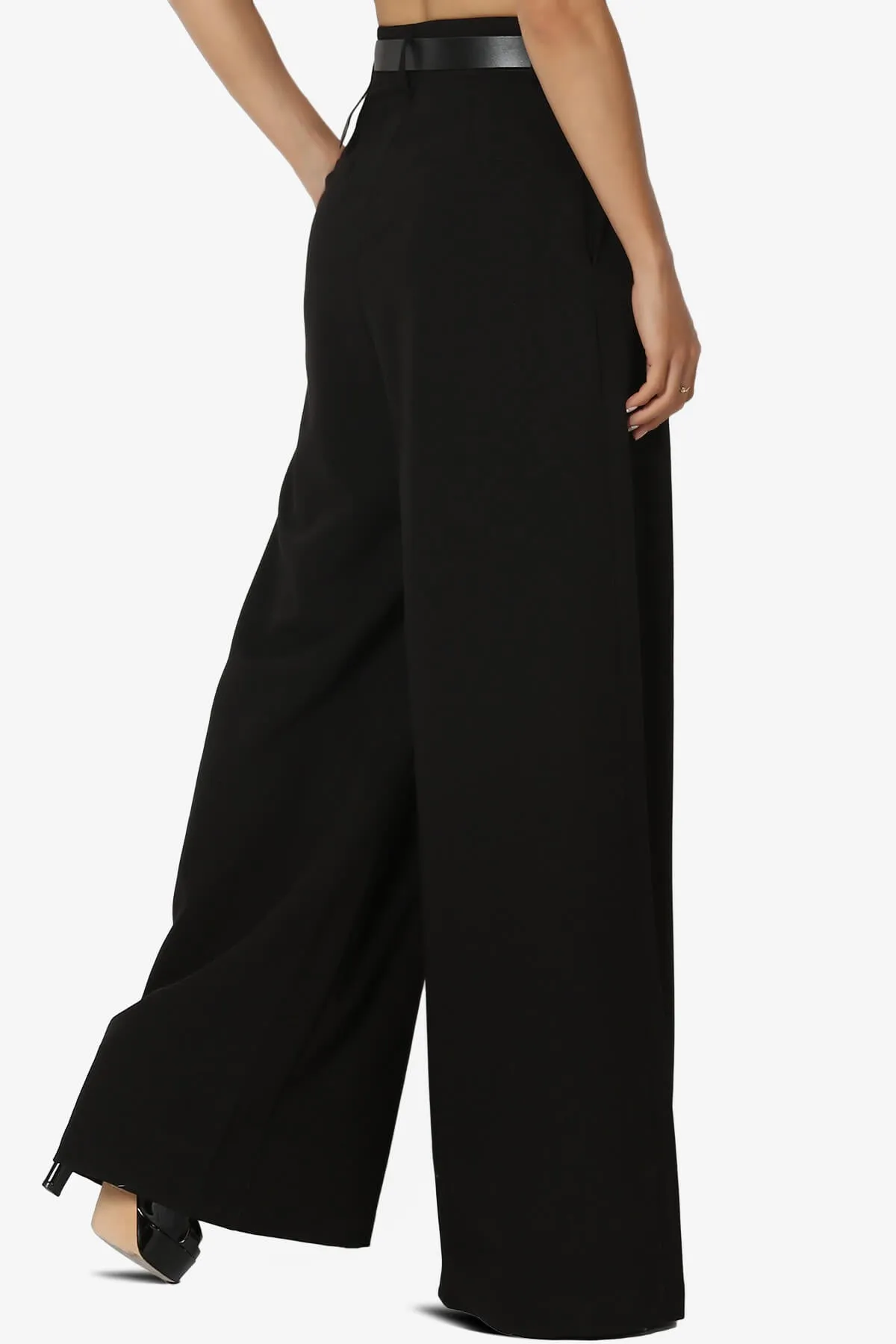 Caden High Waisted Wide Leg Trousers