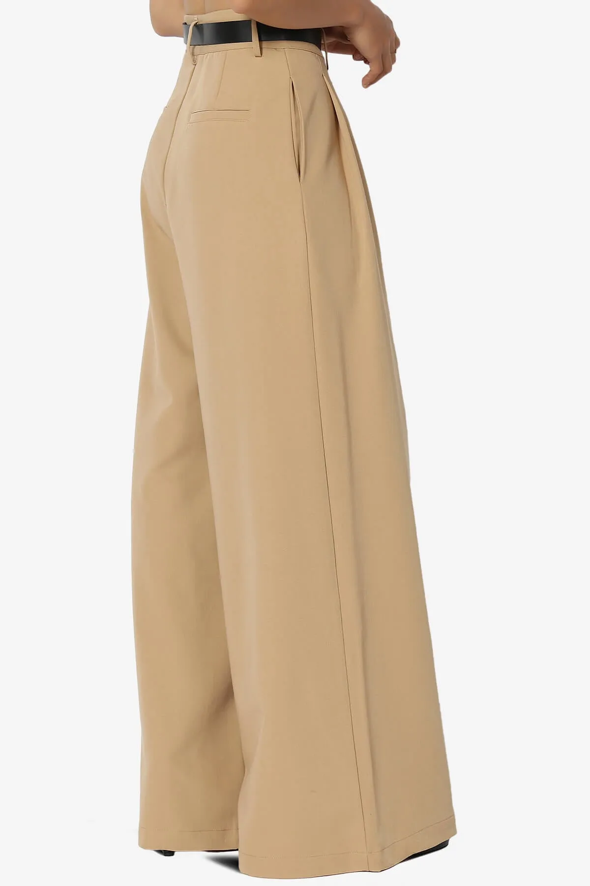 Caden High Waisted Wide Leg Trousers
