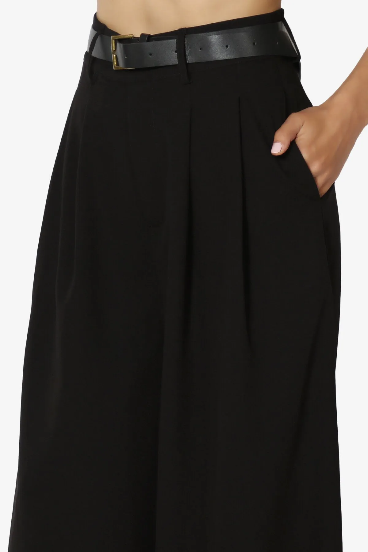 Caden High Waisted Wide Leg Trousers