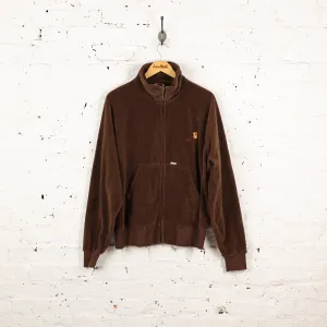 Carhartt Fleece Bomber Jacket - Brown - XL
