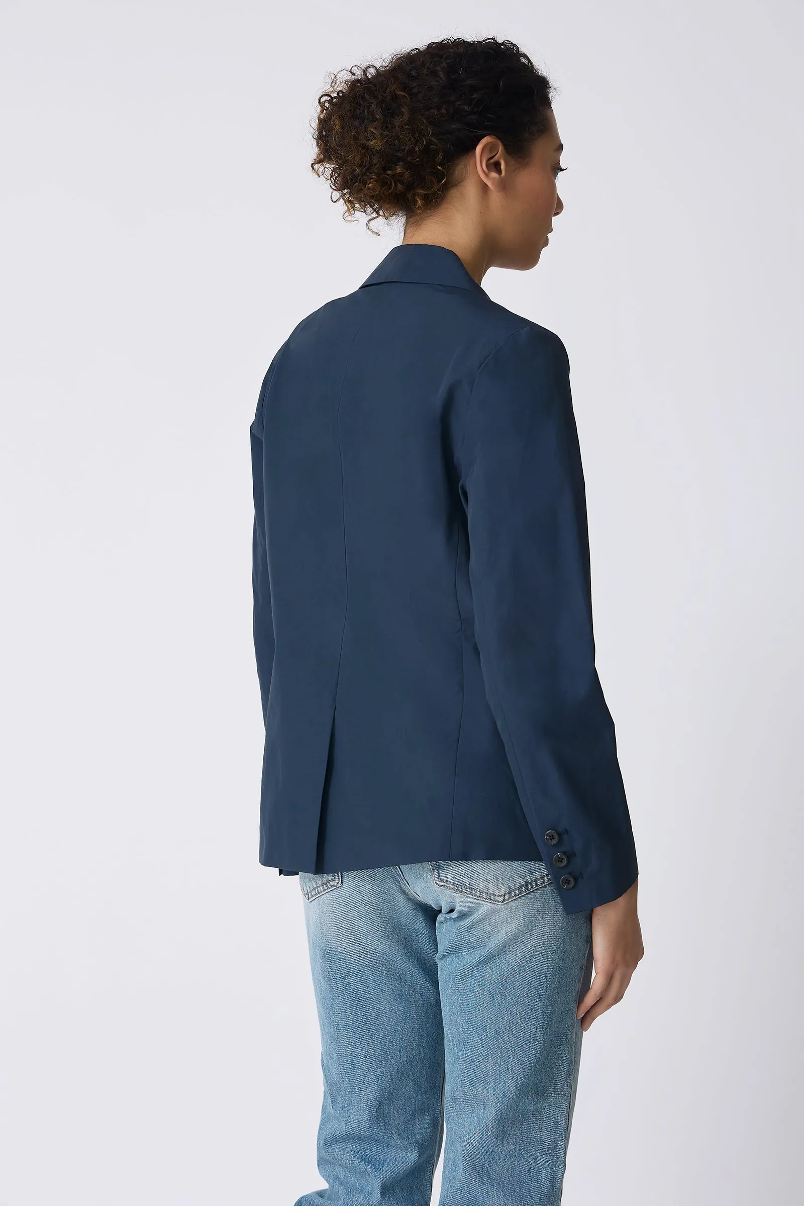 Castel Patch Pocket Blazer - Summer Navy