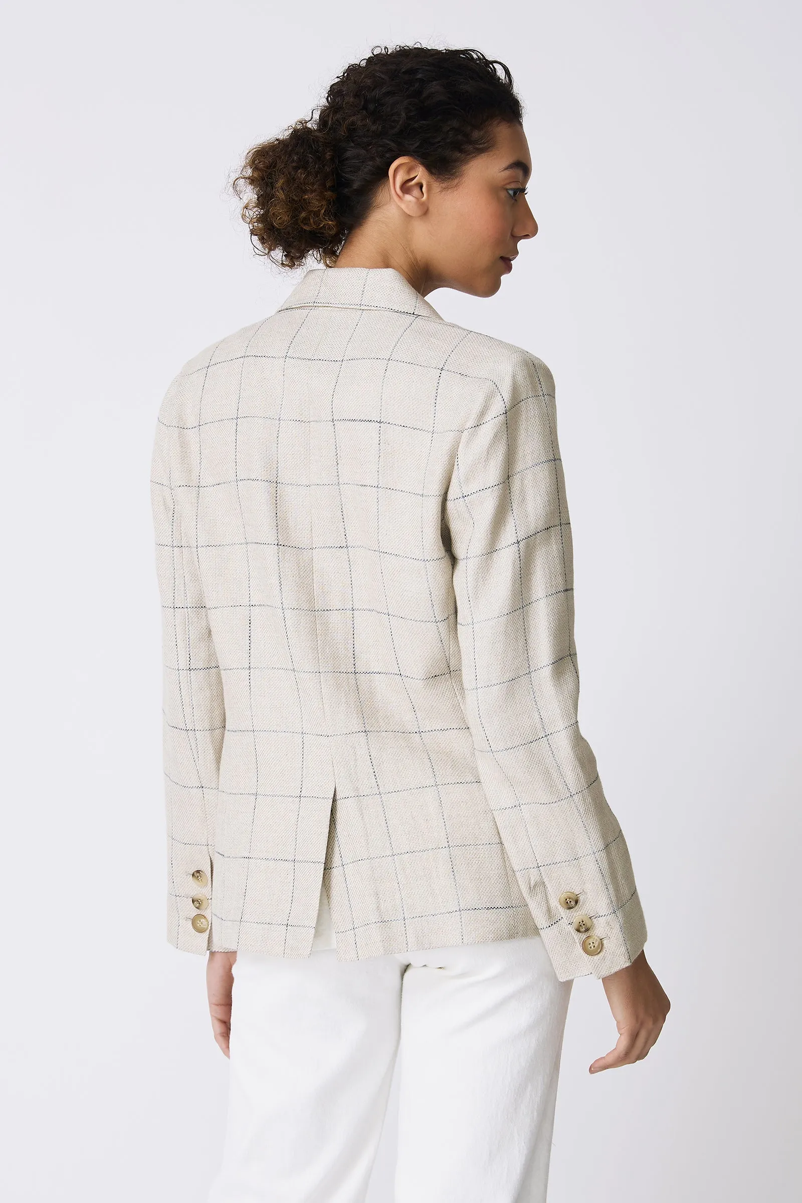 Castel Patch Pocket Blazer - Windowpane