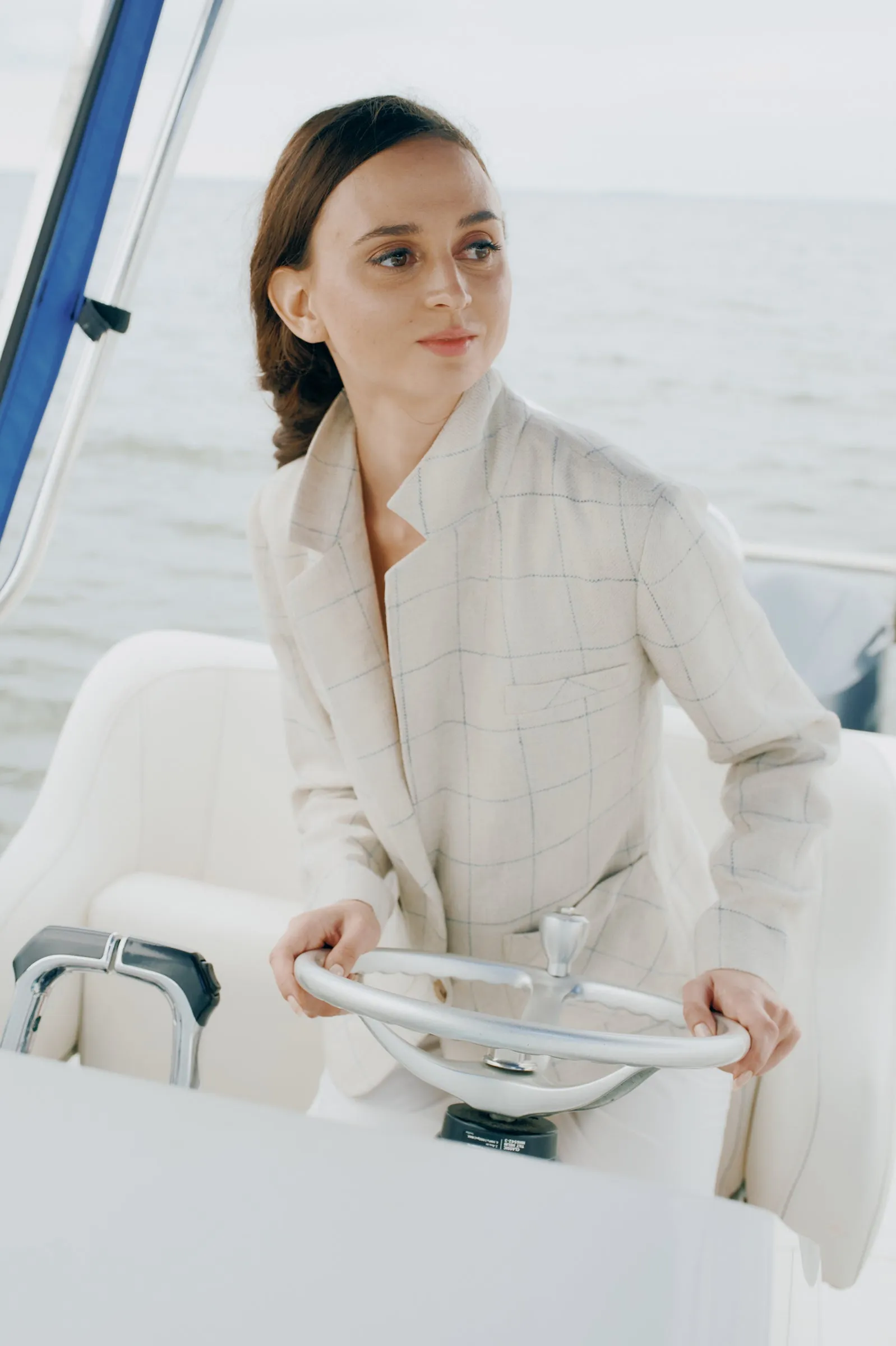 Castel Patch Pocket Blazer - Windowpane