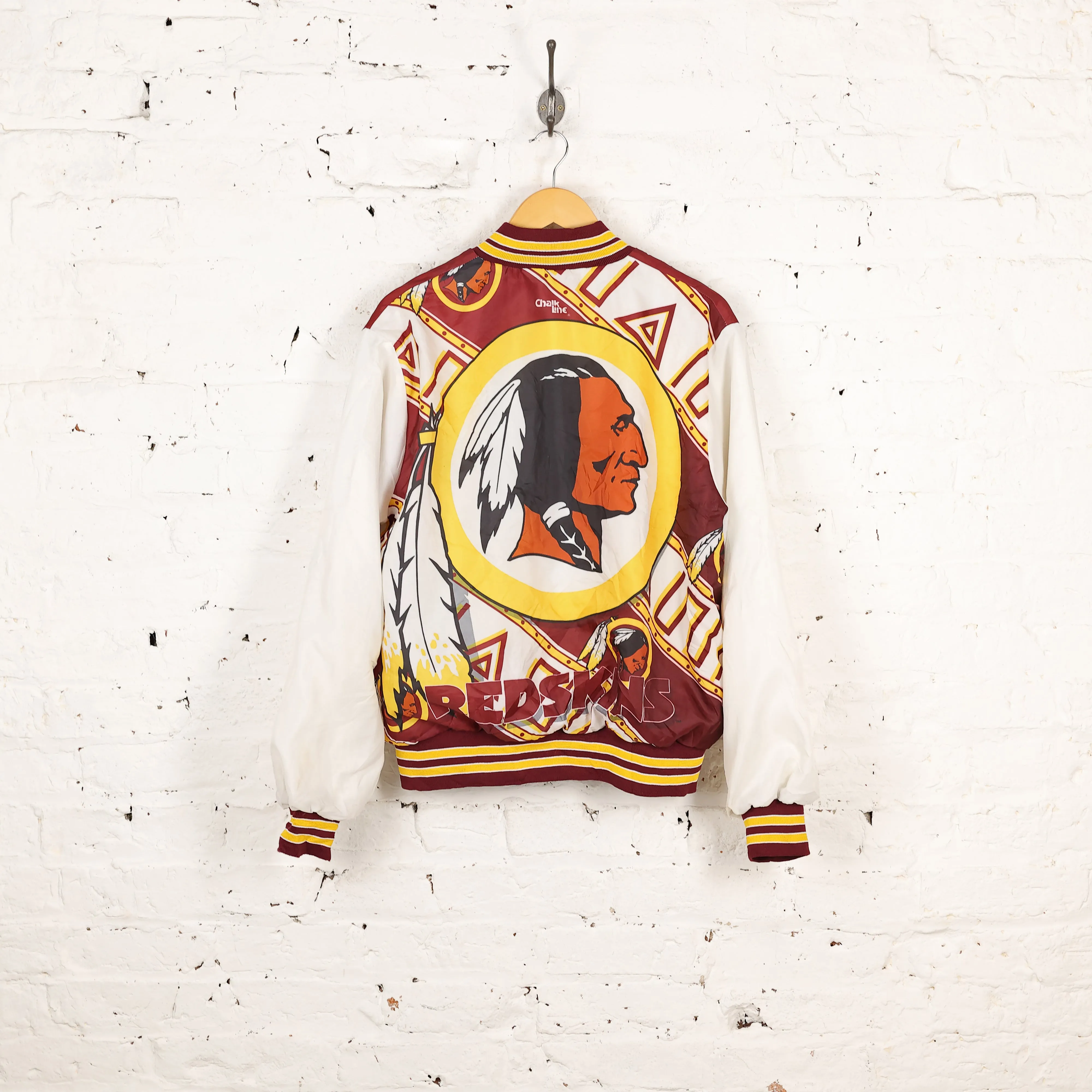 Chalk Line Washington Redskins Bomber Jacket - Maroon - L