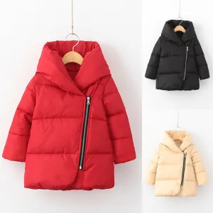 Children Girls Warm Down & Parkas Children Long Outerwear Jacket & Coat for girls