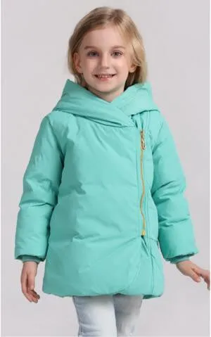Children Girls Warm Down & Parkas Children Long Outerwear Jacket & Coat for girls