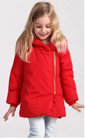 Children Girls Warm Down & Parkas Children Long Outerwear Jacket & Coat for girls